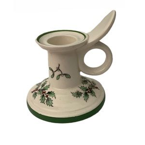 SPODE Christmas Tree Chamber Candle Holder - Excellent Used Condition